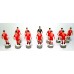 Subbuteo Andrew Table Soccer Tunisia only 12 figures,no bases,no box